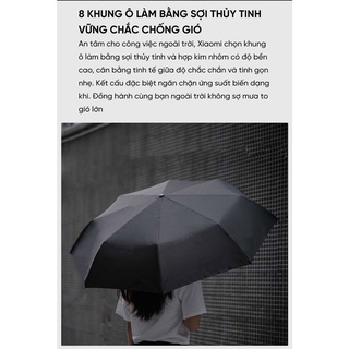 Ô dù tự động gấp mở Xiaomi