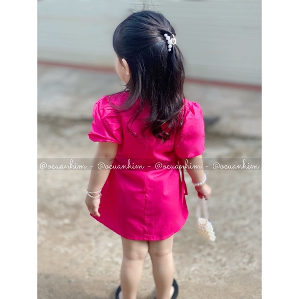 Kẹp càng cua giả ngọc trai điệu đà cho bé 🖤