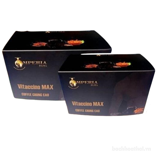 Vitaccino Max Coffee Chong.Cao, cà phê hỗ trợ sinh lực nam giới