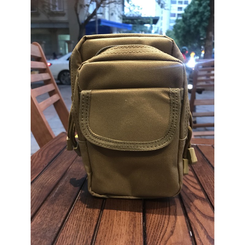 Túi đeo hông vải bố ( Màu be / đen/ Xanh) | BigBuy360 - bigbuy360.vn