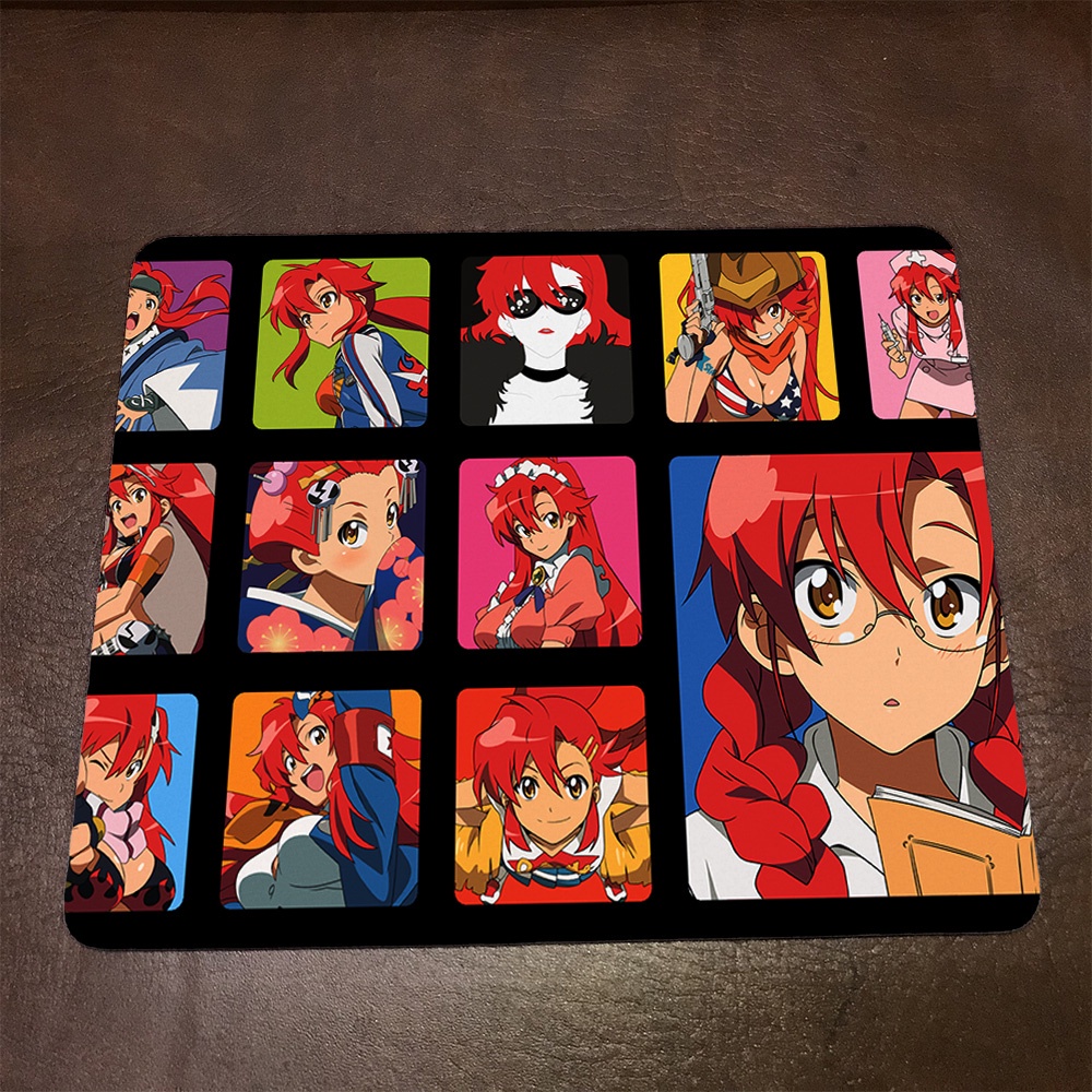 Lót chuột máy tính Anime Tengen Toppa Gurren Lagann Wallpapers 1 Mousepad cao su êm ái. Nhận in theo yêu cầu