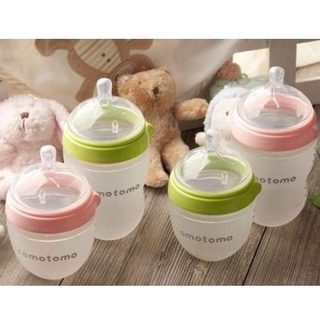 Bình sữa silicone Comotomo 150ml / 250ml nhập khẩu Hàn Quốc
