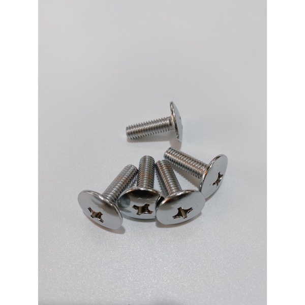 Ốc bulong 6li 6li10 -> 6li20, ốc vít chất liệu sắt đầu dù sử dụng vít 3ke xiết