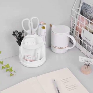 Ống cắm bút xoay đa năng