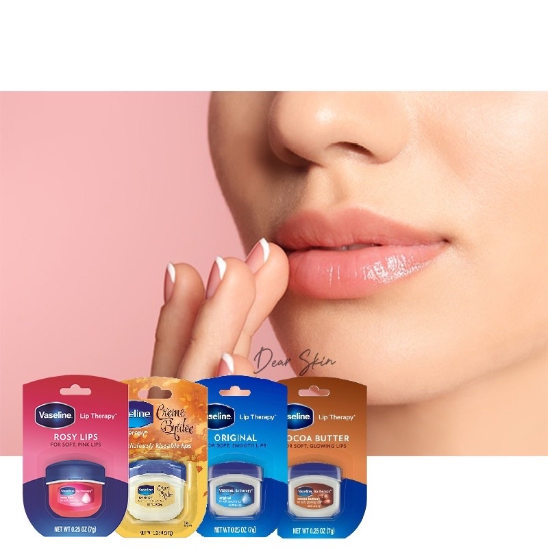 Dưỡng Môi Vaseline Lip Therapy 7g - Đủ Mùi Hương