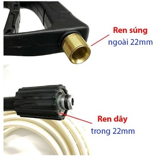 dây rửa xe mini -20m dành cho máy rửa