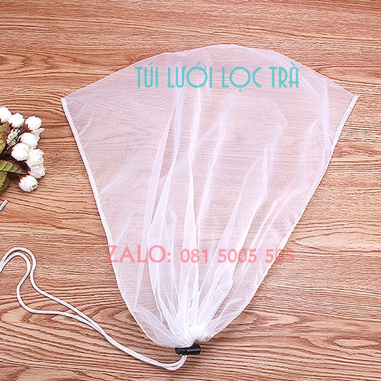 Vợt lọc trà vải, quai inox có 3 kích thước tự chọn Sai số kích thước +/-1cm...