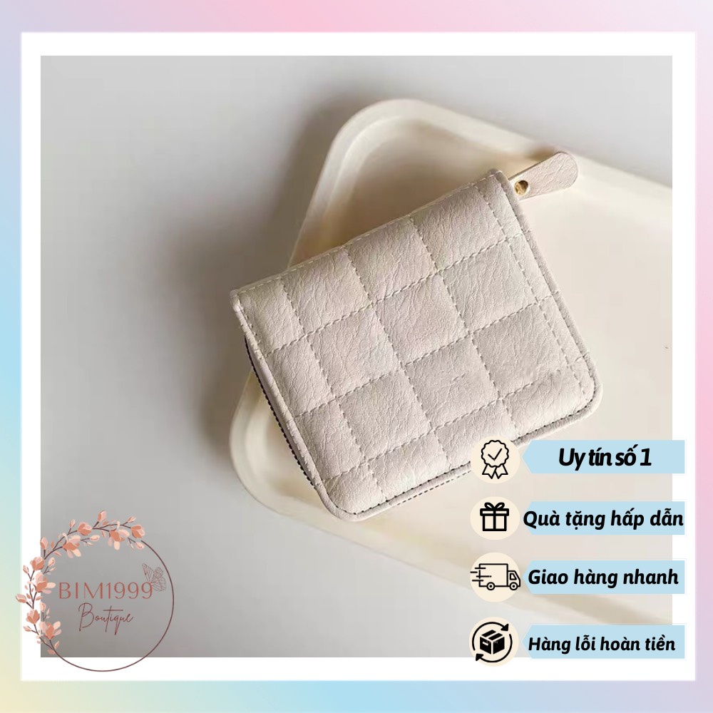Ví Da Mềm Size Nhỏ Đựng Vừa Túi Rất Tiện Lợi Hàng QC Đẹp