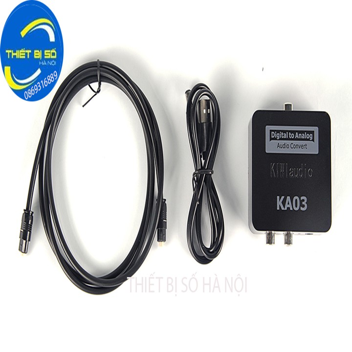 BỘ CHUYỂN ÂM THANH KIWI K03 CHUYỂN ÂM THANH TỪ Digital sang Analog