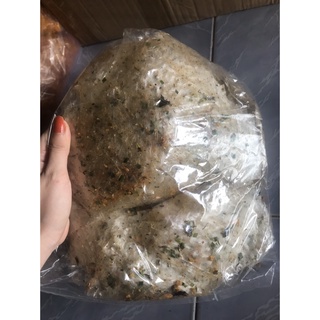 Combo 5kg bánh lắc xì ke lớn 4 dàu hành 1 zip vị khô bò 0.5kg phơi sương tròn
