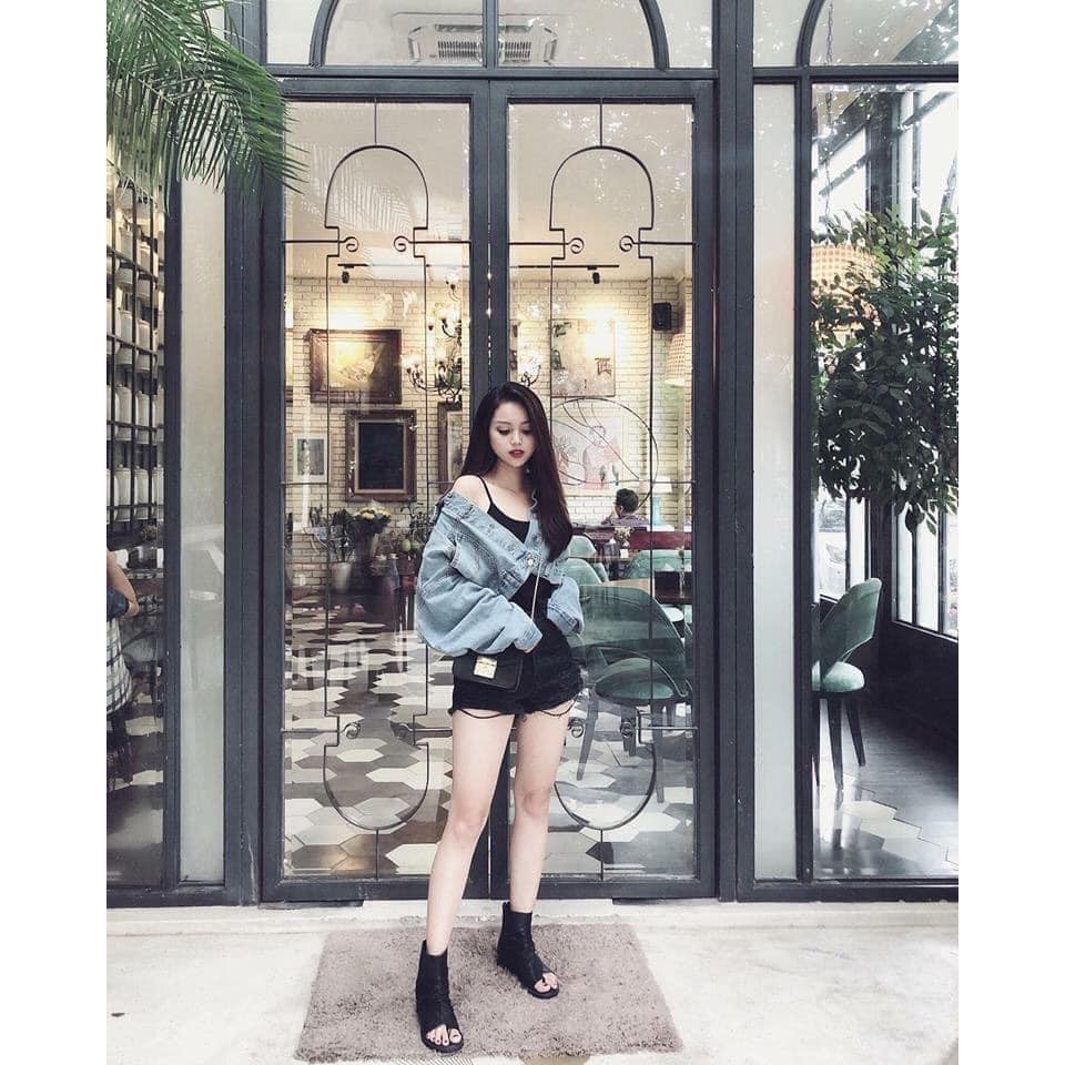 Quần sooc jeans rách 2 màu (kèm ảnh thật,video) | BigBuy360 - bigbuy360.vn