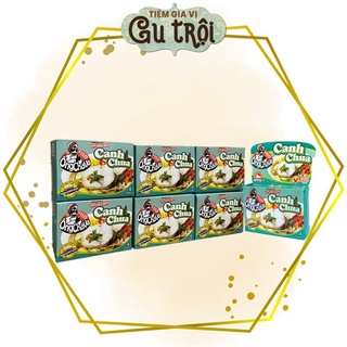 Lốc 12 hộp Viên Gia Vị CANH CHUA Ông Chà Và 75g