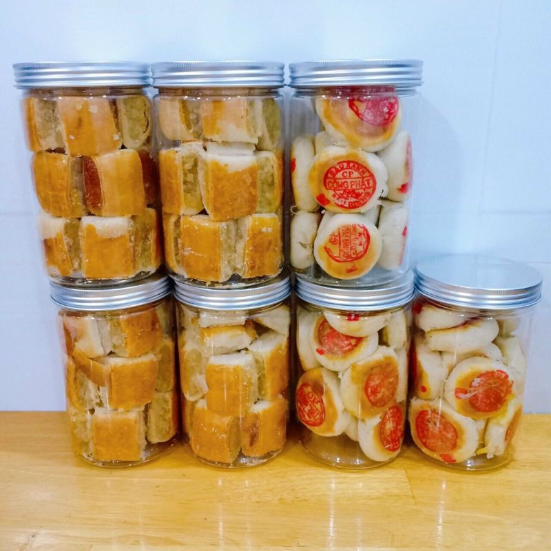 Hủ PET vặn 800ML 9x15cm (VT) có kèm lót | BigBuy360 - bigbuy360.vn