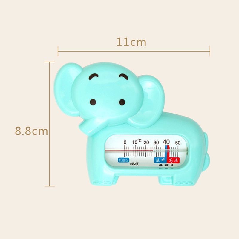 Nhiệt Kế Đo Nhiệt Độ Nước Tắm Babuu Hình Chú Voi