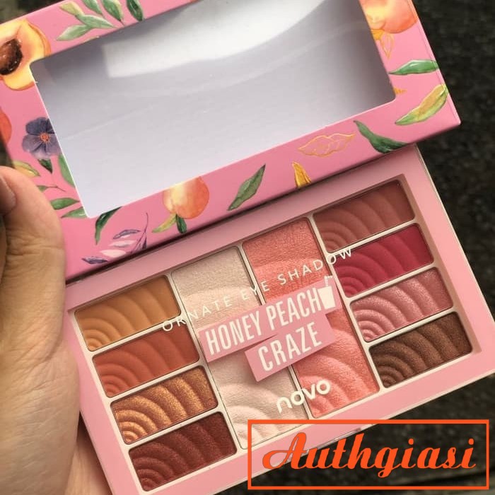 Bảng phấn mắt má hồng và highlight Novo Ornate Lemonade Craze mềm mịn da | BigBuy360 - bigbuy360.vn