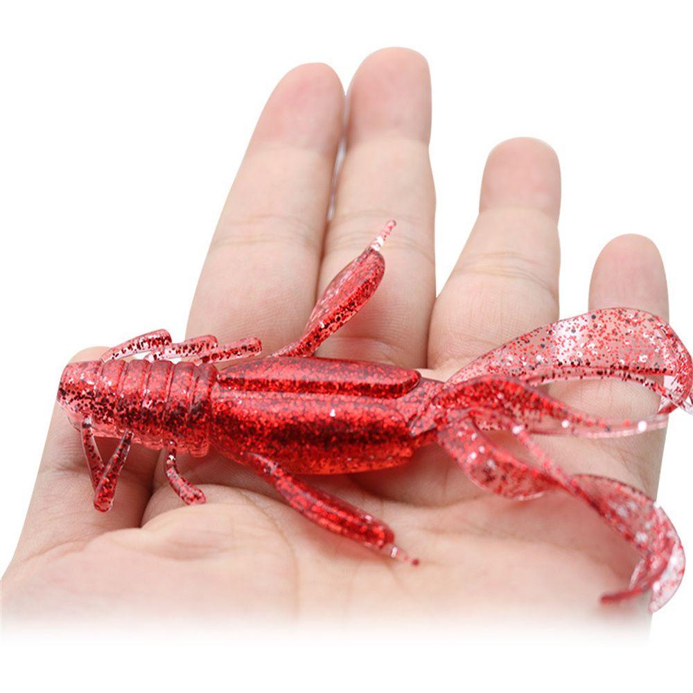 SUYO 3 Mồi Câu Cá Giả Hình Tôm Mềm