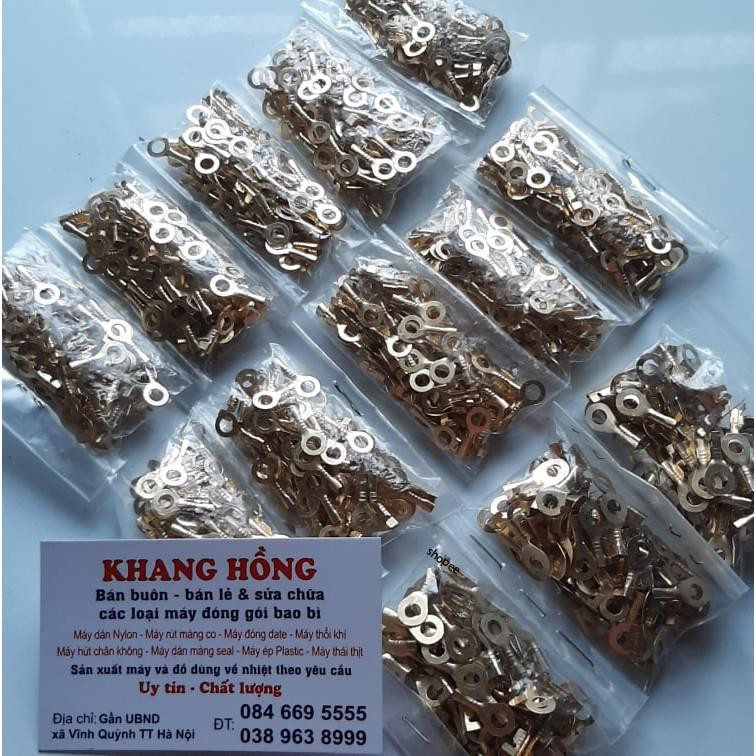 [3mm] 1 Đầu Cốt Dây Hàn Miệng Túi Nilong