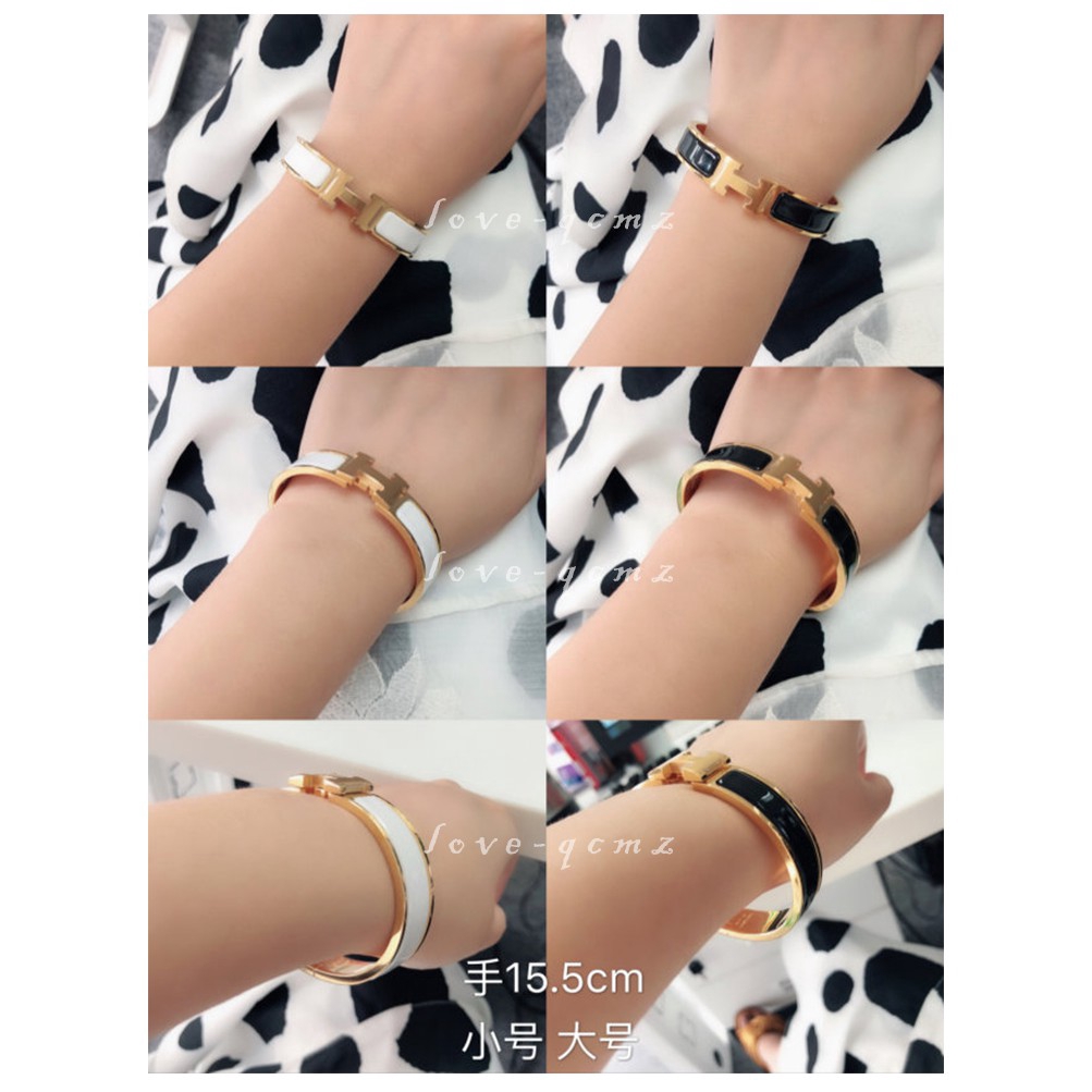 Vòng đeo tay hợp kim có khóa cài dành cho cả nam và nữ-One size 16.8 CM/unisex