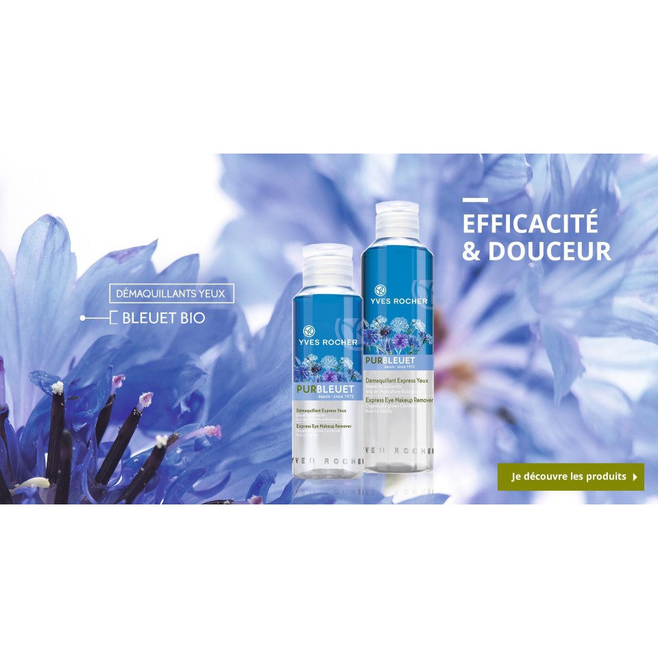 Tẩy Trang Mắt Yves Rocher Pur Bleuet