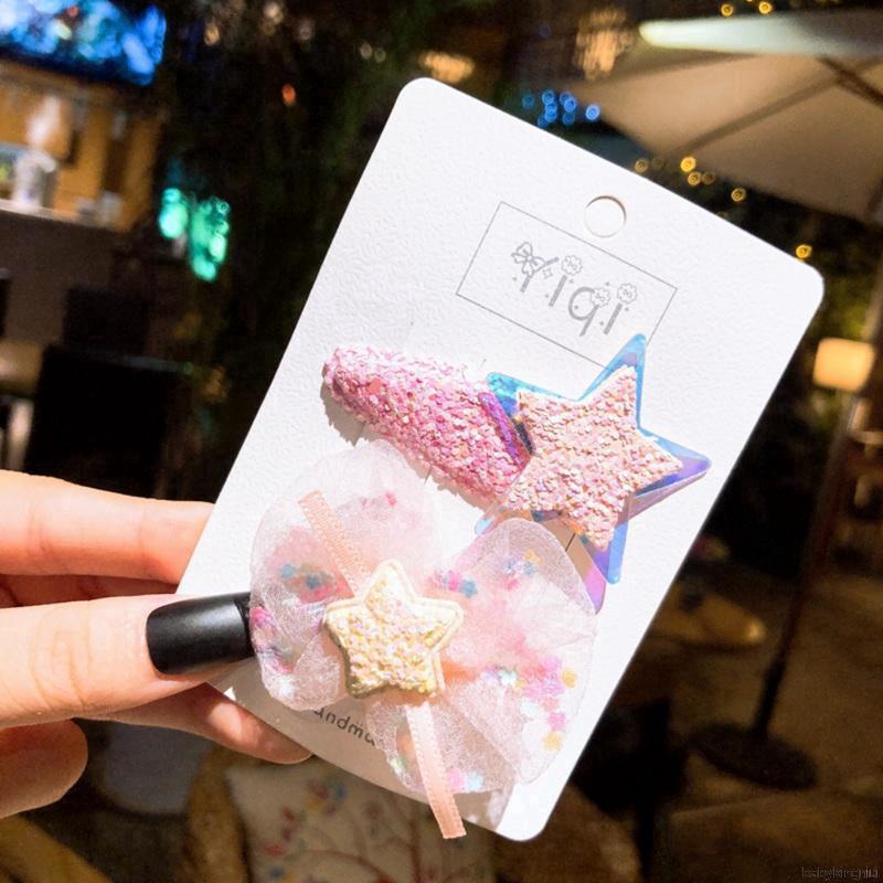 IU Kids Korean Cute Children's Hair Clip Set