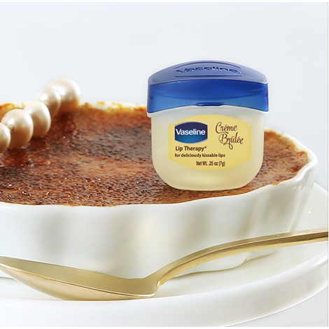 Son Dưỡng Môi Vaseline Lip Therapy Creme Brulee 7g - Hương Nhẹ Nhàng