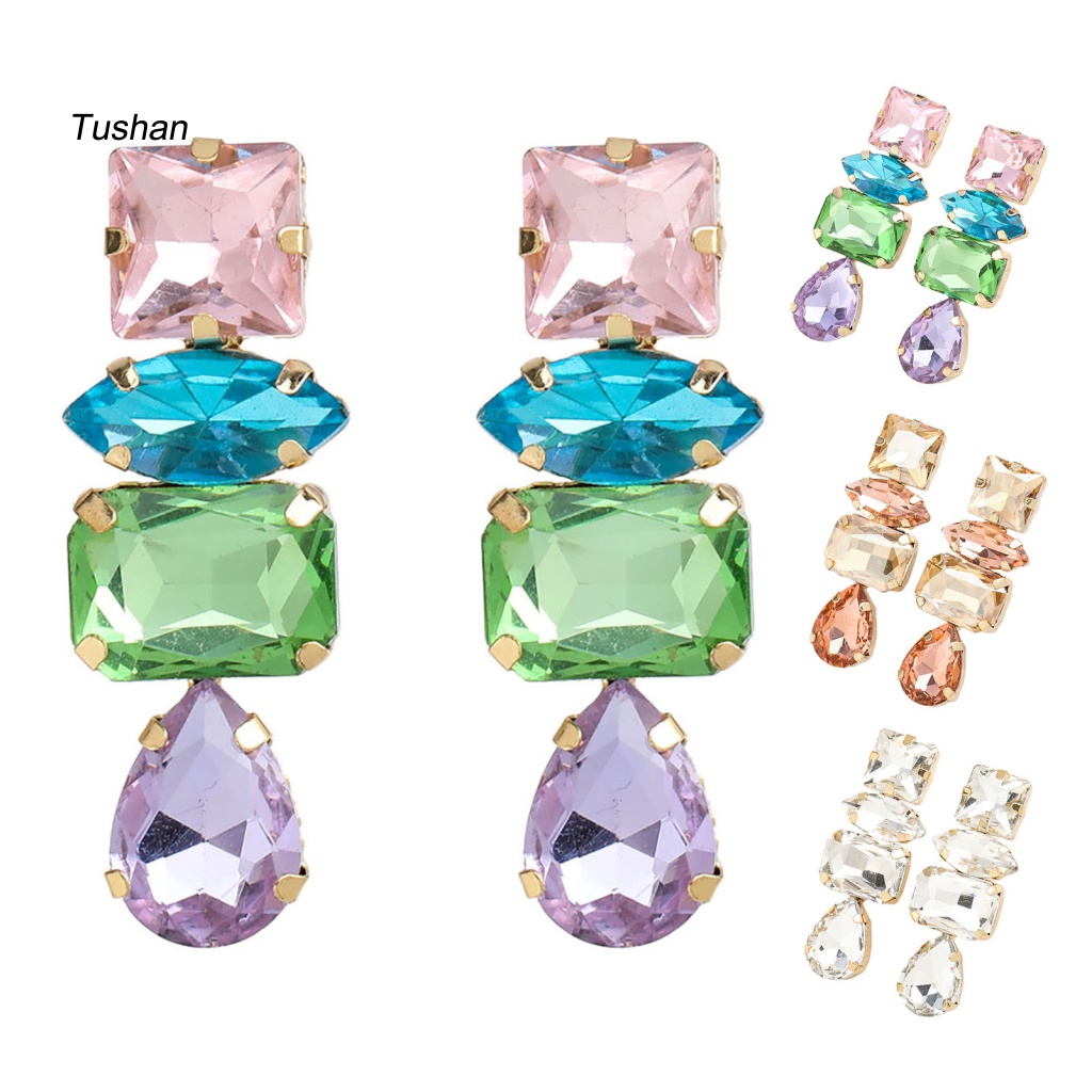 Khuyên Tai Nữ Hình Giọt Nước Thời Trang Thanh Lịch