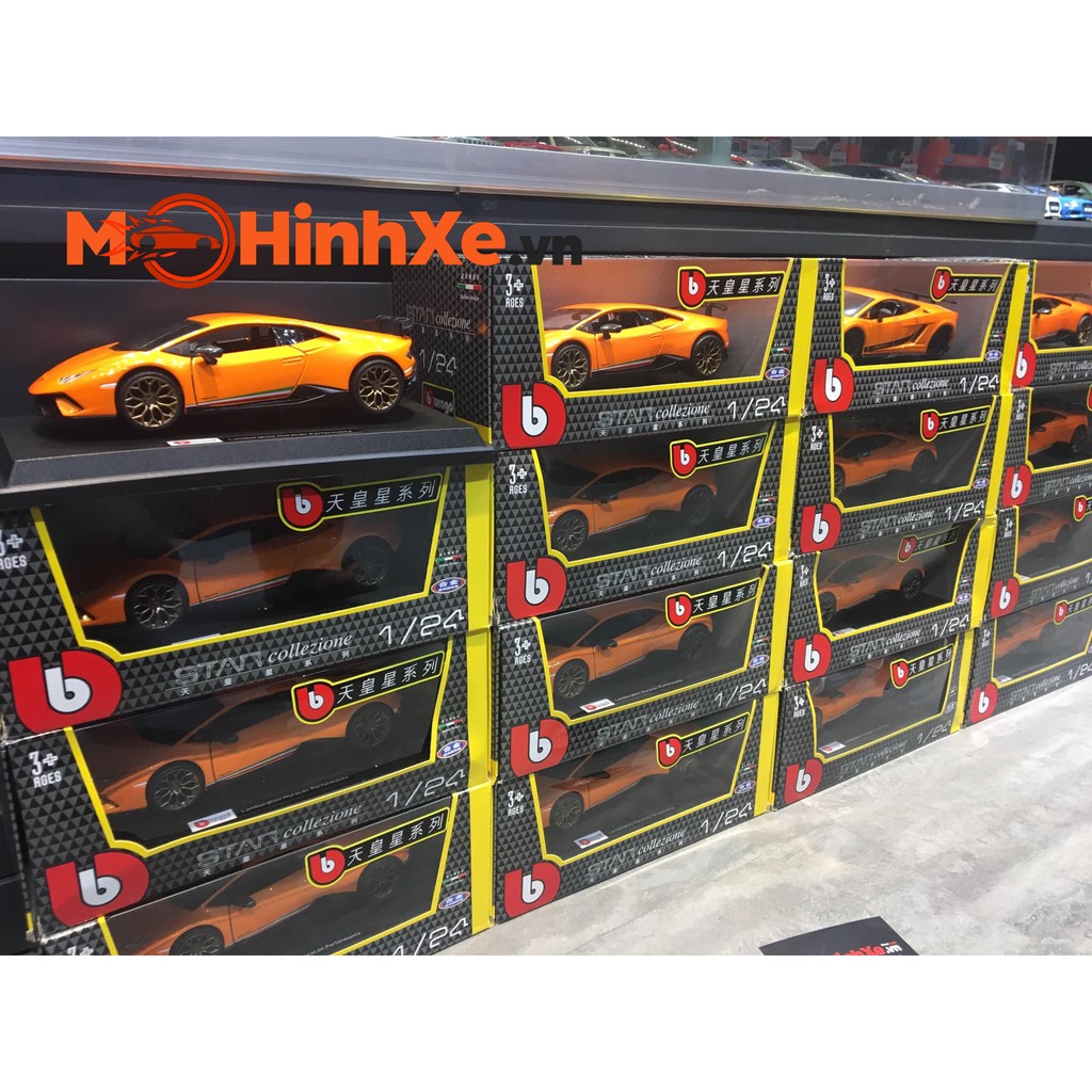 MÔ HÌNH XE LAMBORGHINI HURACAN PERFORMANTE 1:24 BBURAGO