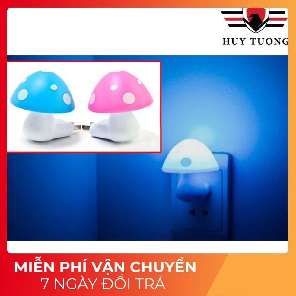 Đèn Ngủ Cảm Ứng Hình Nấm Dễ Thương
