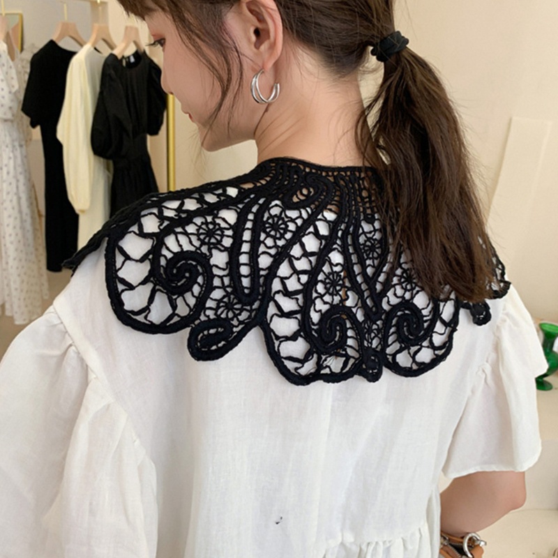 Cổ áo ren hoa giả đính ngọc trai ngọt ngào cho nữ
 | BigBuy360 - bigbuy360.vn