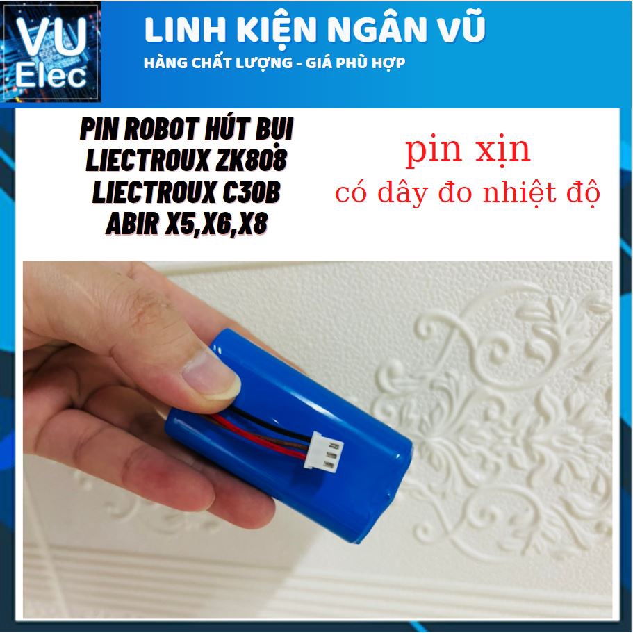 Pin robot hút bụi liectroux C30B ZK901