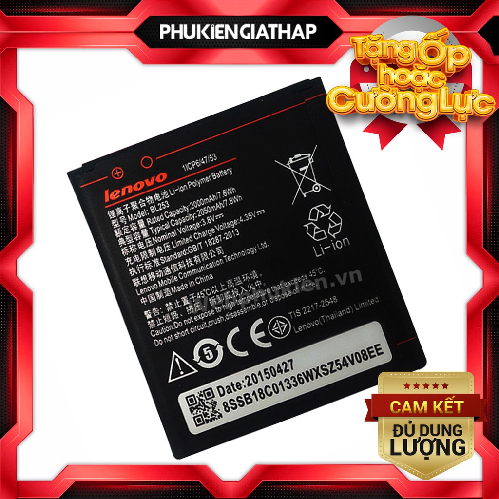 Pin Lenovo A2010 (BL253) - 2050mAh