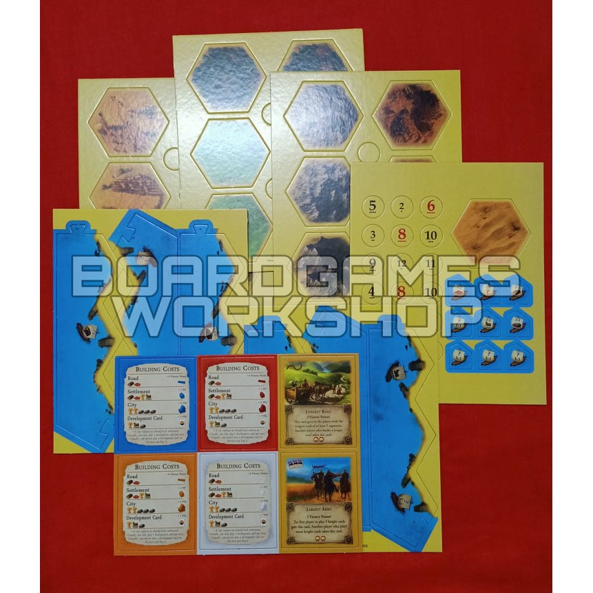 Boardgame Cuộc khai hoang ở Catan - PHIÊN BẢN TIẾNG ANH