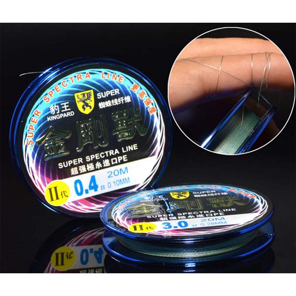 Dây câu cá BRAID PE Spectra siêu bền