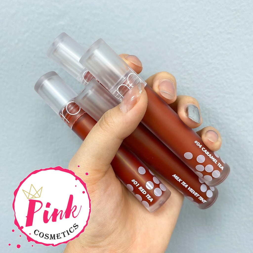 Son Kem Lì, Mịn Mượt Như Nhung Romand Milk Tea Velvet Tint | BigBuy360 - bigbuy360.vn