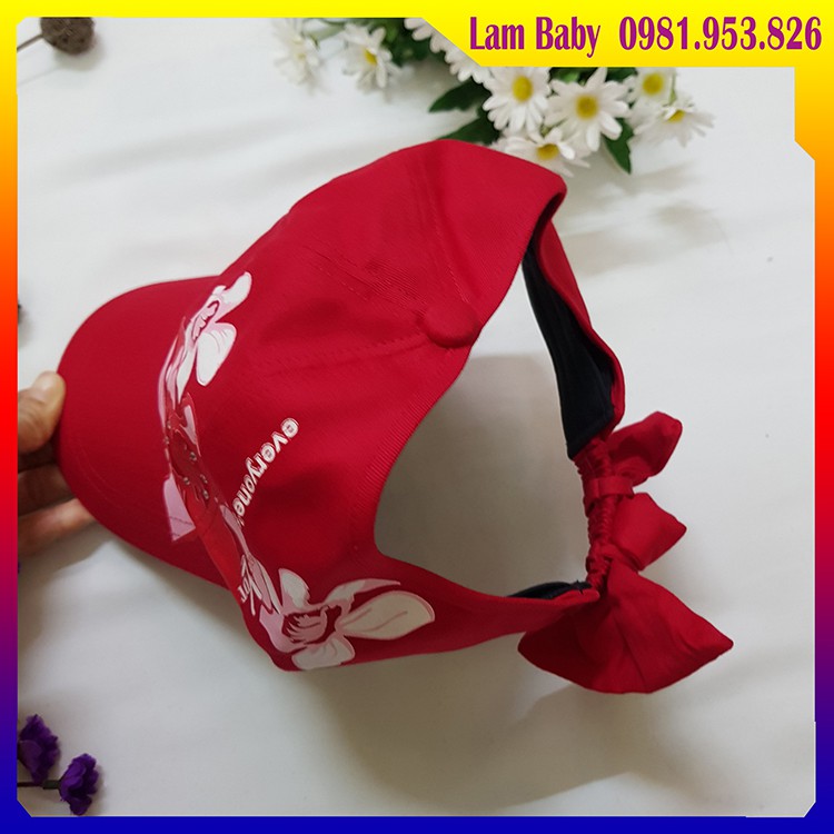 Mũ Lưỡi Trai Nửa Đầu Chống Nắng Phong Cách Hàn Quốc - Họa Tiết Hoa - Thời Trang Xuân Hè Mới Cho Nữ