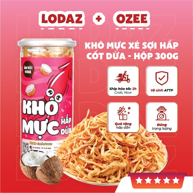 Menu đồ ăn vặt khô Hà Nội dạng hộp 160gr, 200gr, 300gr siêu ngon tại Lodaz | BigBuy360 - bigbuy360.vn