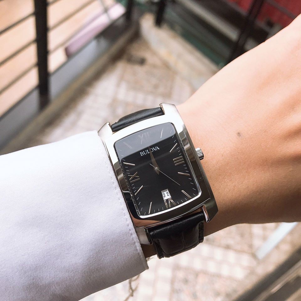 Đồng Hồ Nam Bolova 96B269 - Authentic - Dây Da