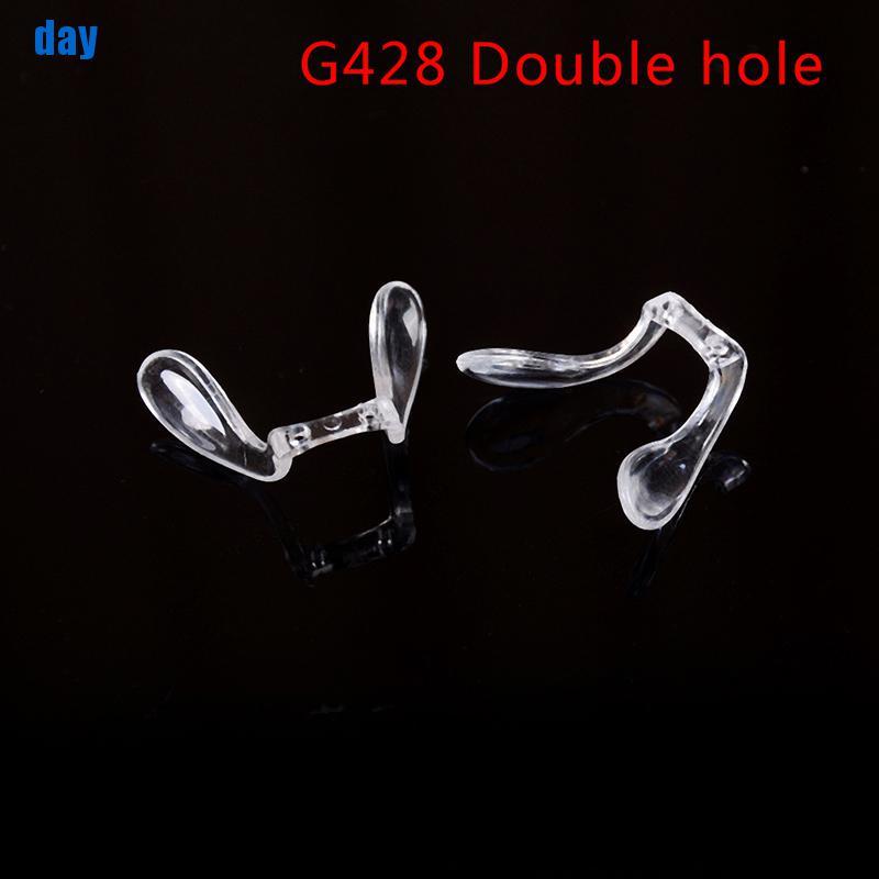 (Hàng Mới Về) Set 2 Miếng Đệm Mũi Chống Trượt Bằng Nhựa Pvc Cho Mắt Kính | BigBuy360 - bigbuy360.vn