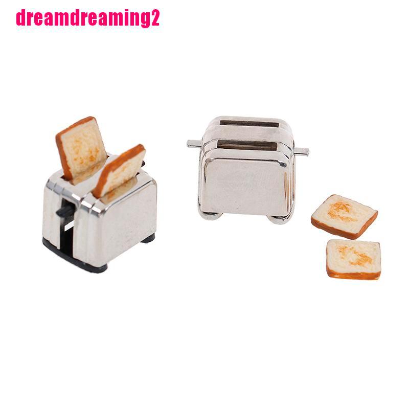 Mô Hình Máy Nướng Bánh Mini Tỉ Lệ 1: 12 Trang Trí Nhà Búp Bê