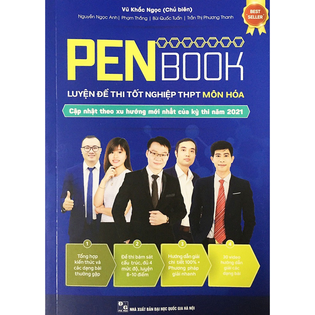 Sách - Penbook - Luyện Đề Thi Tốt Nghiệp Thpt Môn Hoá - 2021