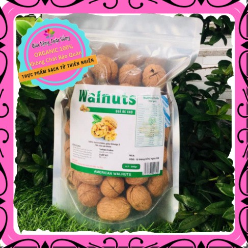 [Mới ra lò] Quả óc chó nhập khẩu Mỹ BỔ NÃO, TỐT CHO TIM MẠCH (500g) – Tặng kèm dụng cụ tách vỏ | BigBuy360 - bigbuy360.vn