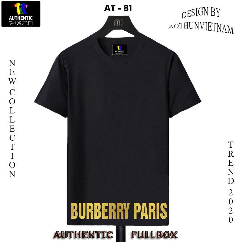 Áo thun nam nữ cotton 100% co dãn 4 chiều Mẫu AT - 81