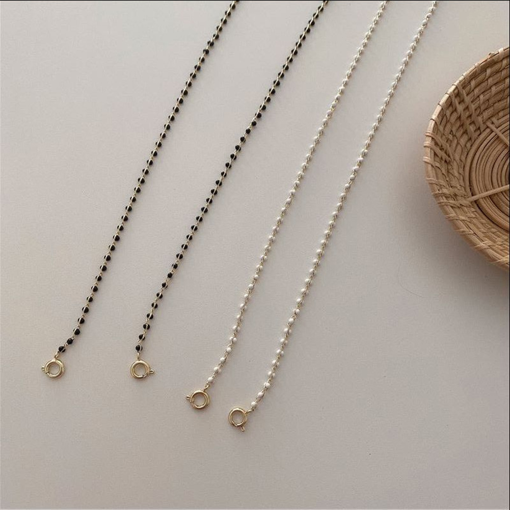 Dây Đeo Mắt Kính Dạng Chuỗi Ngọc Trai Thời Trang