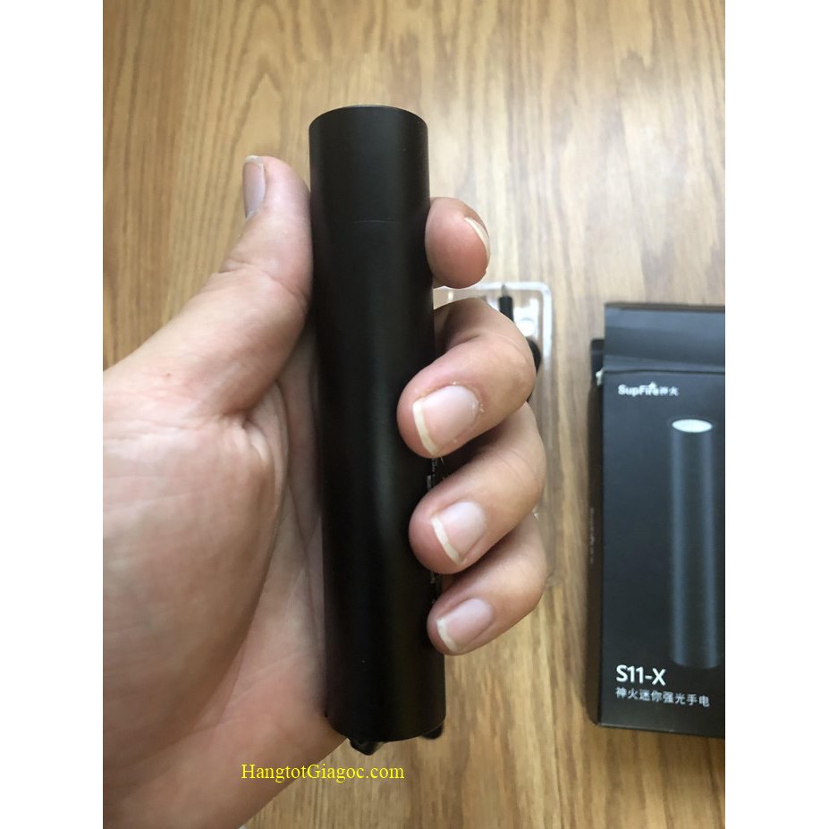Đèn pin siêu sáng mini nhỏ gọn Supfire S11-X chính hãng cực đẹp –