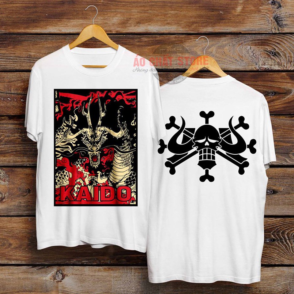Áo KAIDO Tứ Hoàng One Piece Siêu Ngầu Áo Thun KAIDO Đẹp OP118 (Ảnh thật)