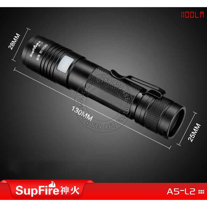 Đèn pin supfire A5-L2