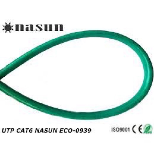 Dây mạng UTP Cat6 Nasun ECO 0939 (hàng chuẩn 305m)