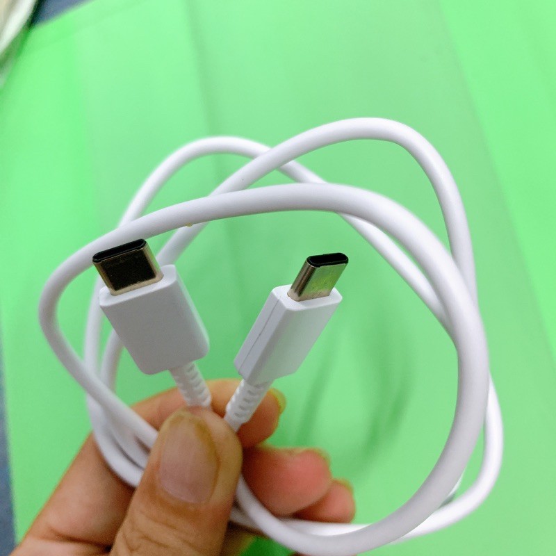 Dây sạc zin note 10, note 10 plus 2 đầu Tupe c