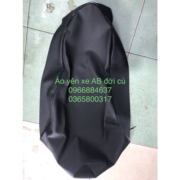 Áo yên xe AB đời củ_air blade2007,2008,2009,2010,tặng kèm cao su chân chống