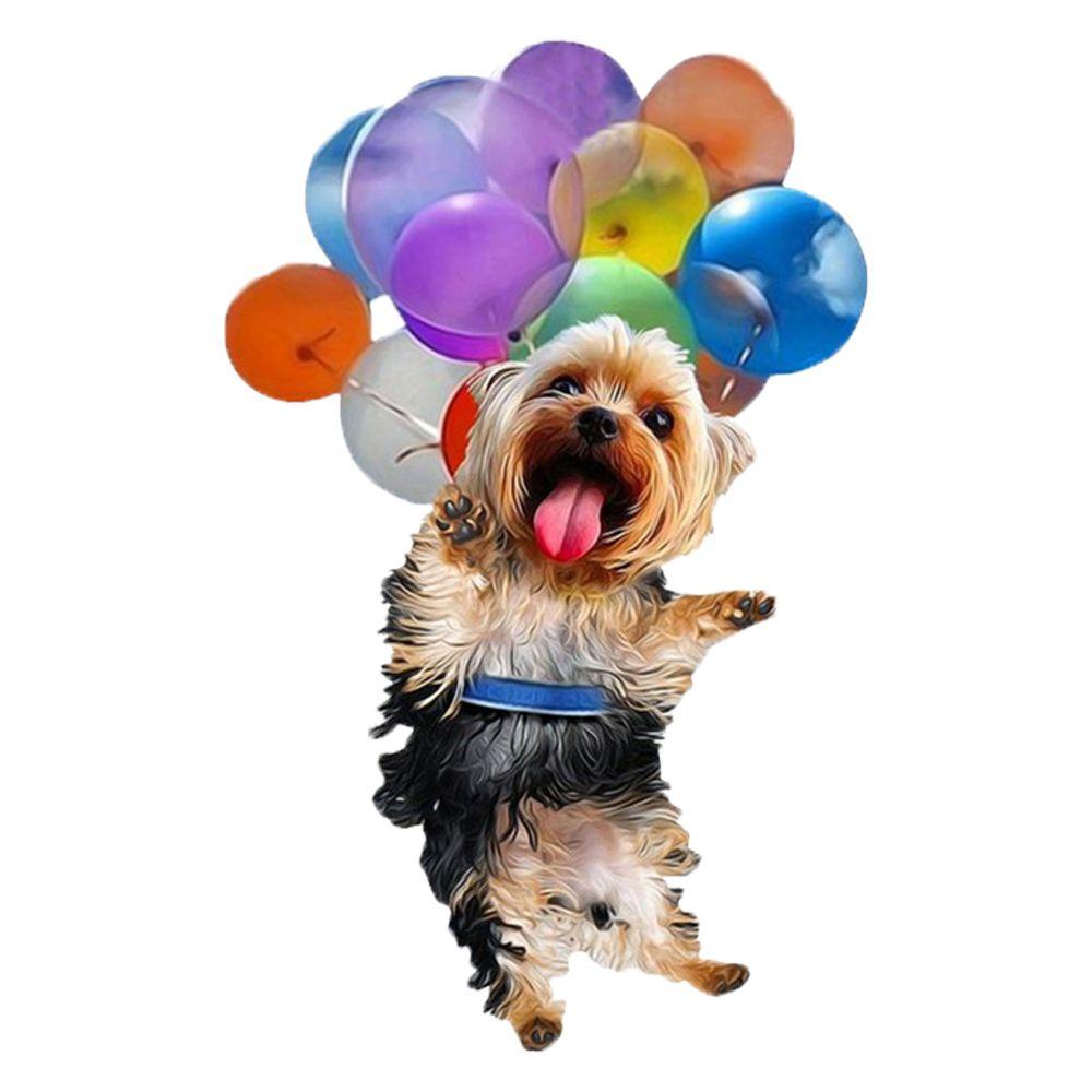 Bong Bóng Hình Chú Chó Trang Trí Xe Hơi